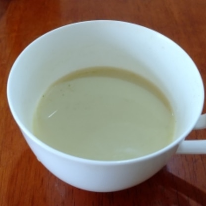 こんにちは。牛乳で代用して作ってみました。バニラの香りがするまろやかな緑茶ラテで美味しかったです(*^▽^*)